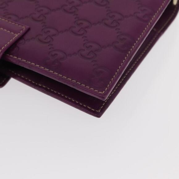GUCCI GG Canvas Guccissima Day Planner Cover Purple 115241 2888 Auth yk20133A - Picture 15 of 16
